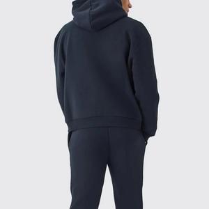 Chándal Deportivo Ecológico para Hombre, Diseño OEM |   Conjunto Deportivo Ligero con Capucha |   Ropa Casual de Invierno, Estampada, Tallas Grandes, Oferta - Product Image 3