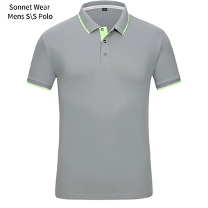 Chemises polo pour hommes, chemises décontractées pour hommes, coupe ajustée, séchage rapide - Product Image 6