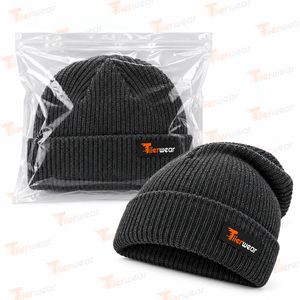 Gorro de Punto para Hombre, Color Sólido, Cálido para Invierno, Casual, 100% Acrílico, Hecho a Mano para Adultos, Transpirable, Unisex - Product Image 6