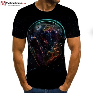 T-shirt homme imprimé personnalisé avec Logo 100 coton, t-shirt quantité minimale de commande 20 pièces 160 Gsm, décontracté, en soie, unisexe - Product Image 3