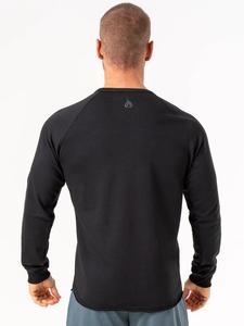 Sweat à capuche noir en gros, haute qualité, tricoté, polaire 300g, pour homme, sport, imprimé sérigraphié, coupe-vent, décontracté - Product Image 3