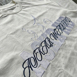 Camiseta Corta de Manga Corta, Estampada, Holgada, Informal, Transpirable, de Algodón Orgánico Sostenible, Estilo Urbano y de Moda - Product Image 2
