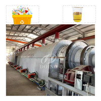DOING Group 5 10 20 tonnes de déchets ménagers en plastique pneu huile boue carburant/diesel usine de distillation par pyrolyse