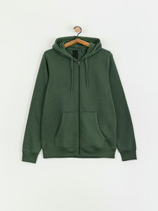 Sweat à capuche zippé pour homme, prix de gros abordable, avec logo brodé et patch chenille personnalisé, en polaire technique, pour l'hiver, style mode - Product Image 6