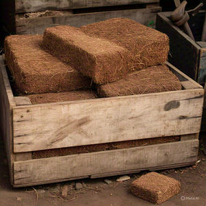 Poudres de tourbe de coco noire naturelle de qualité supérieure 100 % fibres de coco pour plantes et serres, excellent rapport qualité-prix - Product Image 3