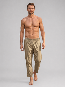 Men's Casual Jogger Pants Lightweight <b>Elastic</b> <b>Waist</b> <b>Trousers</b> - Product Image 1