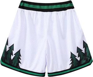Shorts de basketball personnalisés en satin de haute qualité, respirants, style rétro, pour l'entraînement sportif et la gym, marque privée - Product Image 6