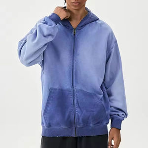 Sudadera con Capucha de Invierno a Precio Económico, Personalizada, Extra Grande, 100% Algodón, de Alta Calidad, Lavada al Ácido, Impermeable, para Hombre - Product Image 2