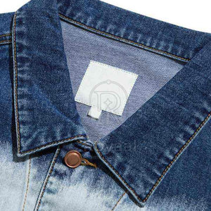 Chaqueta de Invierno de Color Sólido para Hombre, Diseño Nuevo, Ligera, Estilo Urbano, Chaqueta de Mezclilla con Ribetes - Product Image 4