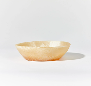 Decorative Polished Aqua Resin Classic Design Fruit Bowl Salad Serving Bowl High End BPA Free Eco-Friendly <b>Camping</b> Use - Product Image 4