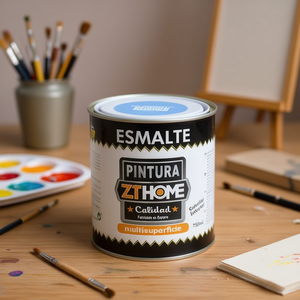 Pintura Acrílica ORO en Lata de 750 ml, Pintura de Primera Calidad - Product Image 2