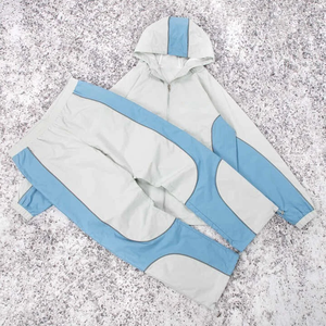 Custom Mens <b>Polyester</b> <b>Tracksuit</b> Jacket Jogger Set Nylon Sweat Pant Windbreaker Outdoor - Product Image 3