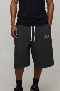 Screen Printed <b>Custom</b> Men’s Cotton Fleece Shorts Personalized Graphic Casual Streetwear Knee Length Drawstring Wear Look - Product Image 4