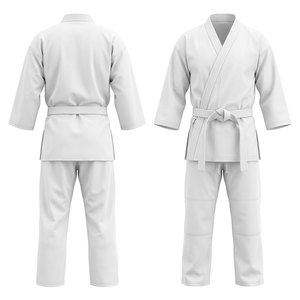 Uniforme de Karate Personalizado Ligero de 200 GSM, Traje de Entrenamiento de Artes Marciales, Uniforme de Karate de Algodón para Adultos y Niños - Product Image 1