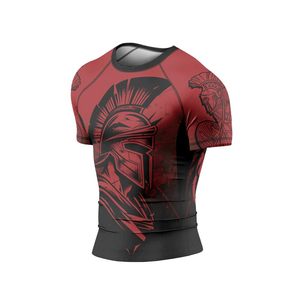 OEM Custom Unisex Rashguard UPF 50 Sublimation UV Protection Performance Fabric Breathable <b>Compression</b> Wholesale OEM Wholesale - Product Image 6