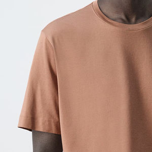 Camiseta de algodón para hombre, diseño básico de cuello redondo, alta calidad, precio de fábrica para compras al por mayor 2026 - Product Image 3