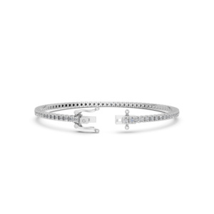Bracelet en or massif 14K 9K 10K 18K avec pierres précieuses de laboratoire certifiées IGI, fabricant de bijoux fins éthiques RJC ODM OEM, vente en gros BR1272 - Product Image 2