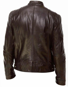 Factory Direct Supplier Pakistan Manufacturer Best Selling New Stylish OEM Service <b>Men</b> <b>Leather</b> <b>Jackets</b> - Product Image 4