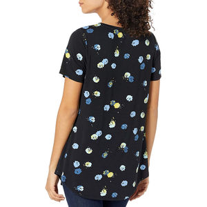 T-shirt personnalisé 2026 pour femme, sublimation, manches courtes, col rond, 100 % coton, respirant, écologique, séchage rapide, service OEM - Product Image 6