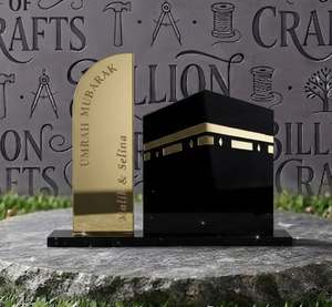 Estante Decorativo Acrílico Personalizado para Ramadán, Diseño de Arco de Mezquita Islámica, Decoración de Mesa para el Hogar, Regalo de Eid - Product Image 4