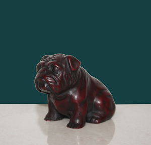 Ensemble de figurines de bouledogues en résine en gros |   Statue réaliste de bouledogue français et de pug pour la décoration du tableau de bord de la voiture et du bureau |   Animal de collection - Product Image 5