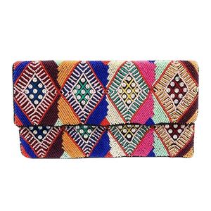 Nouveau fait à la main perles de rocaille broderie artisanat femmes bohème tenue décontractée pour la fête d'été élégant été mariage événement épaule - Product Image 1