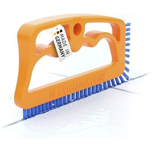 Brosse de nettoyage polyvalente Fuginator à poils rigides en nylon pour joints de carrelage, baignoire et sol de douche - Product Image 1