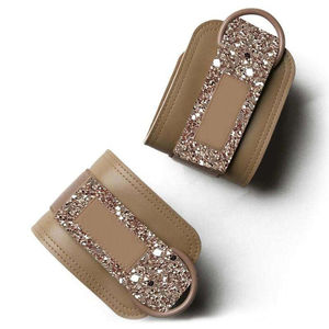 Correas ajustables para tobillos con anillo en D, muñequeras acolchadas para gimnasio, correas de levantamiento de pesas para máquinas de cable - Product Image 1