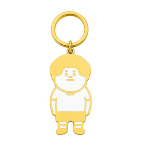 <b>Personalized</b> Metal <b>Keychain</b> with Cute Cartoon Character For Custom Bag Accessory - Product Image 5