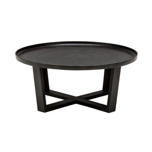 High Trending Elegant Golden Round Metal Accent Coffee <b>Table</b> <b>Space</b>-<b>Saving</b> Decorative <b>Table</b> for Living Room - Product Image 2