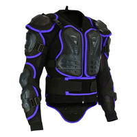 Veste de protection dorsale CE Niveau 2 pour motard hivernal, protection de la colonne vertébrale, des épaules et des coudes, 100 % coton, grandes tailles