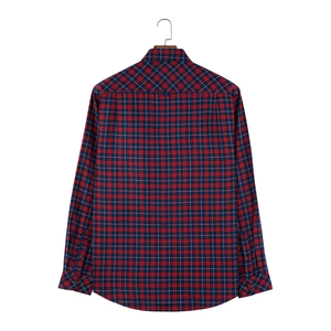 Classical Long Sleeve 100%cotton Flannel <b>Shirts</b> <b>Plaid</b> Men's <b>Shirts</b> - Product Image 1