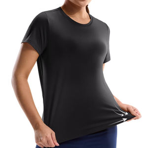 Últimos Diseños, Camisetas Deportivas Ligeras de Color Sólido para Mujer en Venta, Producto Más Vendido, Ropa Casual, Camiseta Deportiva para Mujer - Product Image 3