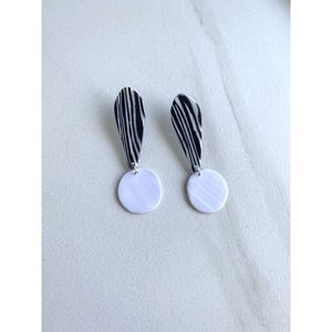 Lightweight Resin Earrings Handcrafted with Durable Quality Trendy Design and Smooth Polish for Fashion Jewelry - Product Image 1