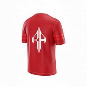 Maillots de football américain pour hommes de qualité supérieure, col en V, manches courtes, 100% polyester respirant, séchage rapide RIVIAN ATLANTIC - Product Image 6