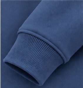 Sudadera con Capucha Azul para Hombre, de Gran Gramaje, con Logotipo Personalizado, Estilo Urbano, Venta al por Mayor, Fabricante de Ropa Index Apparel - Product Image 4