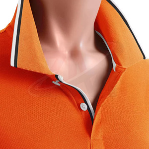 Polo transpirable de talla grande para mujer al precio más bajo, camiseta polo con bordado personalizado, polo de manga corta de verano con logo. - Product Image 4