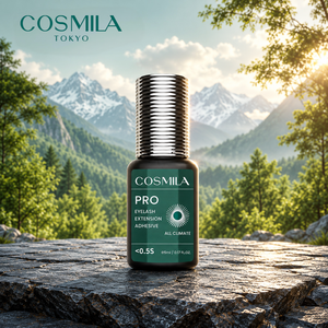 กาวต่อขนตา COSMILA Lash Extension Glue Pro <0.5 วินาที ติดทนนาน 8 สัปดาห์ โมโนเมอร์ความบริสุทธิ์สูง ใช้ได้ทุกสภาพอากาศ แห้งเร็ว กันน้ำ สำหรับการสั่งซื้อแบบขายส่ง - Product Image 1