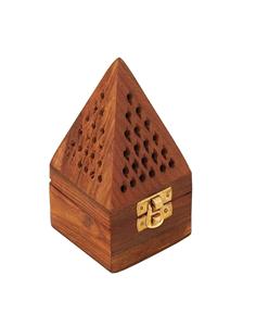 Brûleur d'encens Bakhoor en bois Heritage, célébrant l'artisanat authentique avec un profil élégant et une fonction de combustion constante - Product Image 5