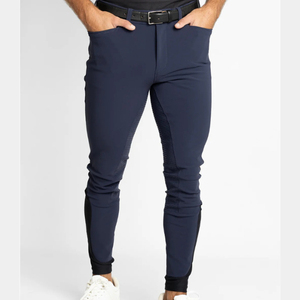 Pantalon d'équitation pour homme sur mesure de haute qualité, coupe ajustée, matière extensible, respirant, pantalon d'entraînement d'équitation - Product Image 1