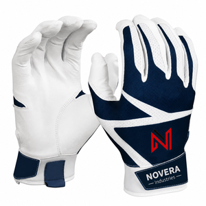 <b>Baseball</b>/Softball Batting <b>Gloves</b> OEM Custom Unisex Professional Leather Hand Protection Custom Printed Custom Color Custom Sizes - Product Image 1