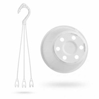 Pot suspendu blanc en PP pour boutique de jardinage, idéal pour la vente en gros et la certification ISO9001 – Fabricant