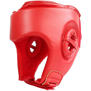 Protège-tête de boxe réglable en PVC, écologique, respirant et confortable pour l'entraînement de kickboxing, emballage personnalisé, vente en gros - Product Image 6