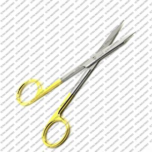 กรรไกรตัดเย็บผ้าก๊อลด์แมนฟ็อกซ์ รุ่นตรง TC 13 ซม. กรรไกรตัดเย็บสำหรับงานทันตกรรม ทำจากสแตนเลสสตีล ใช้สำหรับการผ่าตัด - Product Image 6