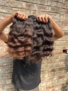 Lot de Cheveux Humains Remy 100% Non Traités, Donneur Unique, Double Trame, Bouclés, Cambodgiens, 12 Pouces - Product Image 4