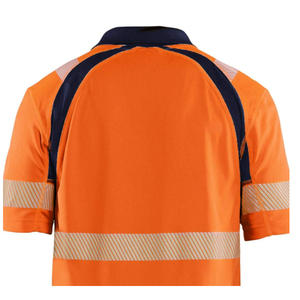 Camisetas Reflectantes de Alta Visibilidad de Manga Corta para Hombre, Tallas Grandes, Camisetas Polo de Seguridad Reflectantes y Ligeras para Trabajo - Product Image 6
