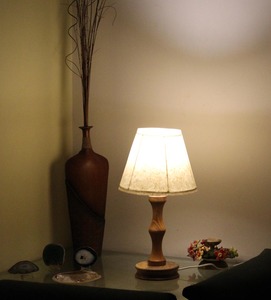 Wholesale Traditional Beautiful Handmade Lokta Fiber Paper Lamp For Home Decor High Quality <b>Table</b> Lamps For International - Product Image 3