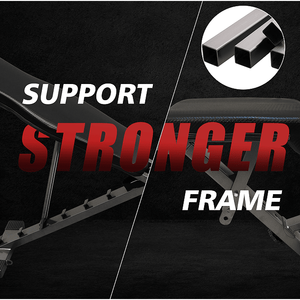 Panca per Sollevamento Pesi Pieghevole con Design Inclinabile/Ribaltabile, Sedia per Allenamento Aerobico, Esercizi per Addominali, Braccia e Spalle - Product Image 5