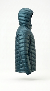 Men Puffer <b>Jacket</b> Casual Lightweight Warm Comfortable Soft Fabric Outdoor Daily Wear Clothing - Product Image 2