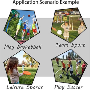 Tenue de basketball pour enfants, tissu en mesh respirant, séchage rapide, maillot et short pour extérieur - Product Image 6